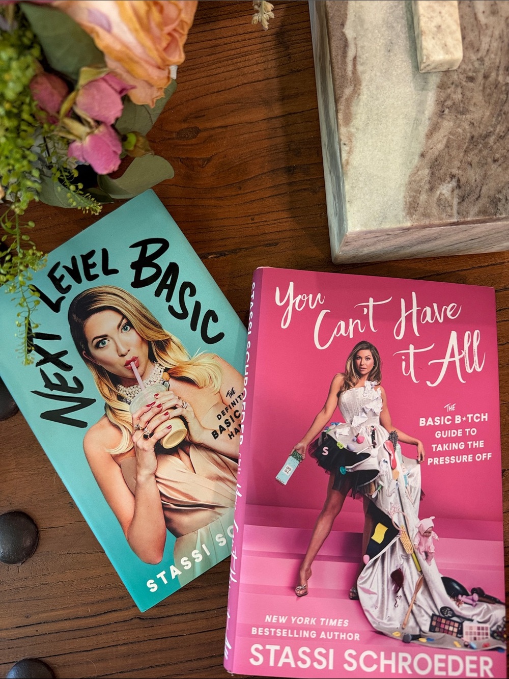 Stassi Schroeder Book Bundle - Next Level Basic & You Can't Have It All Hardback